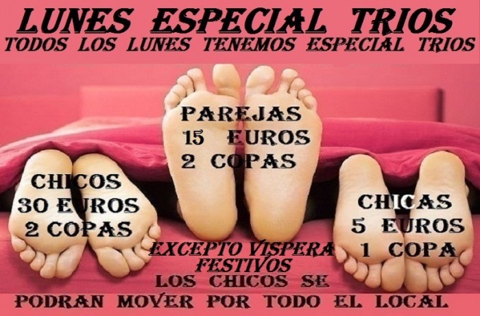 LUNES ESPECIAL TRIOS